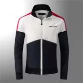 giacca tommy nouvelle collection zip 1678 blanc bleu
